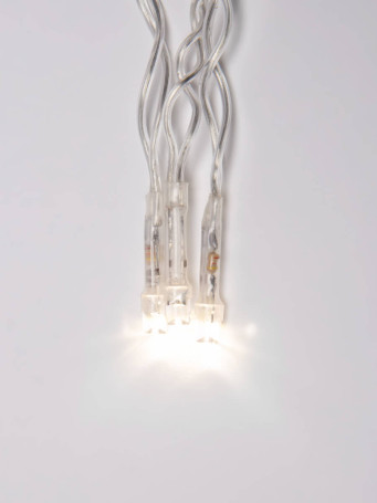 Светодиодная гирлянда Uniel бахрома 220V теплый белый ULD-B1805-048/DTA Warm White IP20 UL-00005274