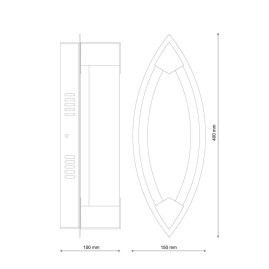 Настенный светильник Lucia Tucci Modena W172.1 Large LED400