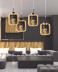 Подвесной светильник Lumina Deco Alacosmo LDP 6811-1 GD