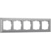 Рамка Werkel Antik на 5 постов матовый хром WL07-Frame-05 4690389145704
