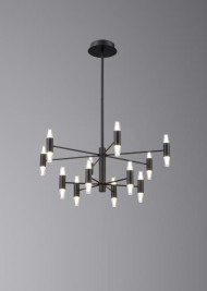Люстра подвесная Alfa Light F3024-56 BLACK
