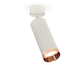 Комплект накладного светильника Ambrella light Techno Spot XM6342006 SWH/PPG белый песок/золото розовое полированное (A2202, C6342, N6135)