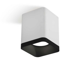 Комплект накладного светильника Ambrella light Techno Spot XS7812002 SWH/SBK белый песок/черный песок (C7812, N7702)