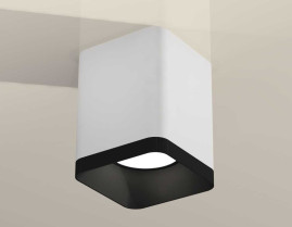 Комплект накладного светильника Ambrella light Techno Spot XS7812002 SWH/SBK белый песок/черный песок (C7812, N7702)