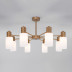 Потолочная люстра Eurosvet Vegga 70160/8 латунь