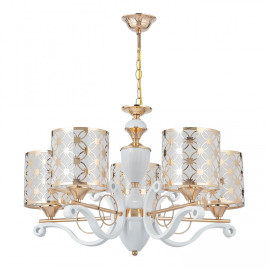 Подвесная люстра Arte Milano Florentia-3097 303097/5 Wh/Gd