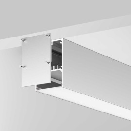Алюминиевый профиль накладной-подвесной 50х70 (Серебро, 2 м), ALM-5070-S-2M Maytoni Led Strip 633016