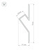 Профиль Arlight ARH-DECORE-S12-CAVE-F-2000 ANOD 023902