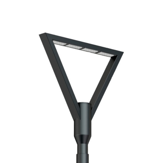 Светильник OXOR-TRILEIS-900x850х80-25W Day4000 (BK, 120 deg, 230V) IP65  Arlight 052473