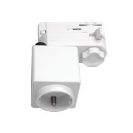 Адаптер для светильника с розеткой Shuko к треку 5030xx-R/5040xx-(F)/(R) Lightstar Quattro 594006-WSA