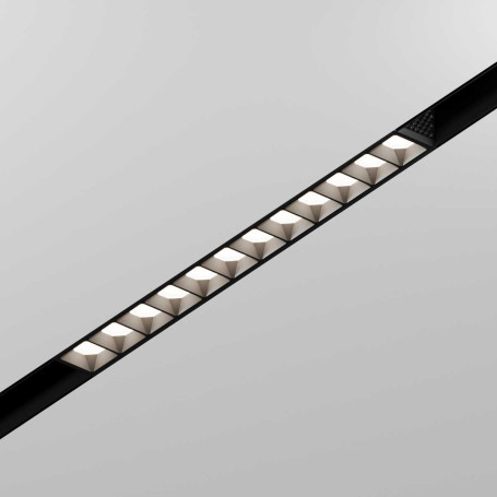 Трековый линейный светильник направленного света Hesby Lighting ElDeko ,220мм-4000К, 12Вт, черный HSBL_0147