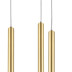 Комплект с подвесной люстрой Lightstar Tubo (574723+747133 (5шт) L5T747133