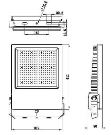 Прожектор светодиодный Deko-Light Atik 150W 5000K 732099