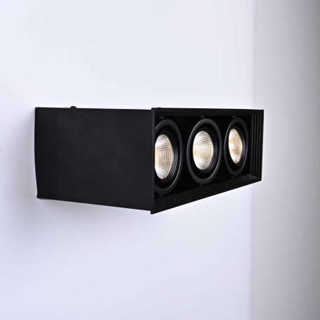 Встраиваемый светодиодный светильник Imperium Loft Lumo L3 Black 4000 321915-23