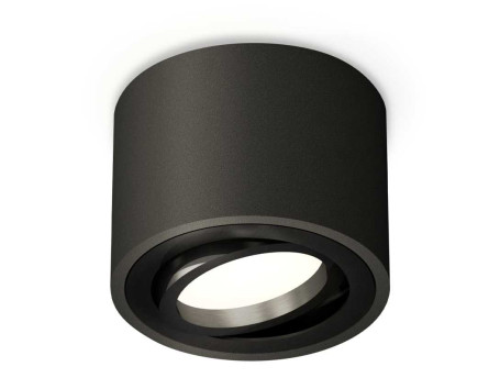 Комплект накладного светильника Ambrella light Techno Spot XS7511002 SBK/PBK черный песок/черный полированный (C7511, N7002)