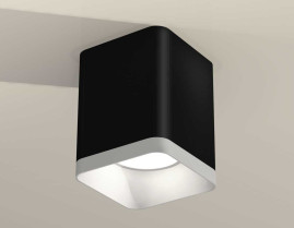 Комплект накладного светильника Ambrella light Techno Spot XS7813001 SBK/SWH черный песок/белый песок (C7813, N7701)
