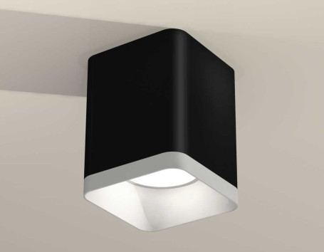 Комплект накладного светильника Ambrella light Techno Spot XS7813001 SBK/SWH черный песок/белый песок (C7813, N7701)