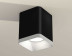 Комплект накладного светильника Ambrella light Techno Spot XS7813001 SBK/SWH черный песок/белый песок (C7813, N7701)