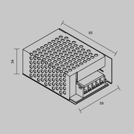 Блок питания  Maytoni Led Strip 811006