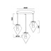 Подвесная люстра Vele Luce Cassiopea VL1152P03