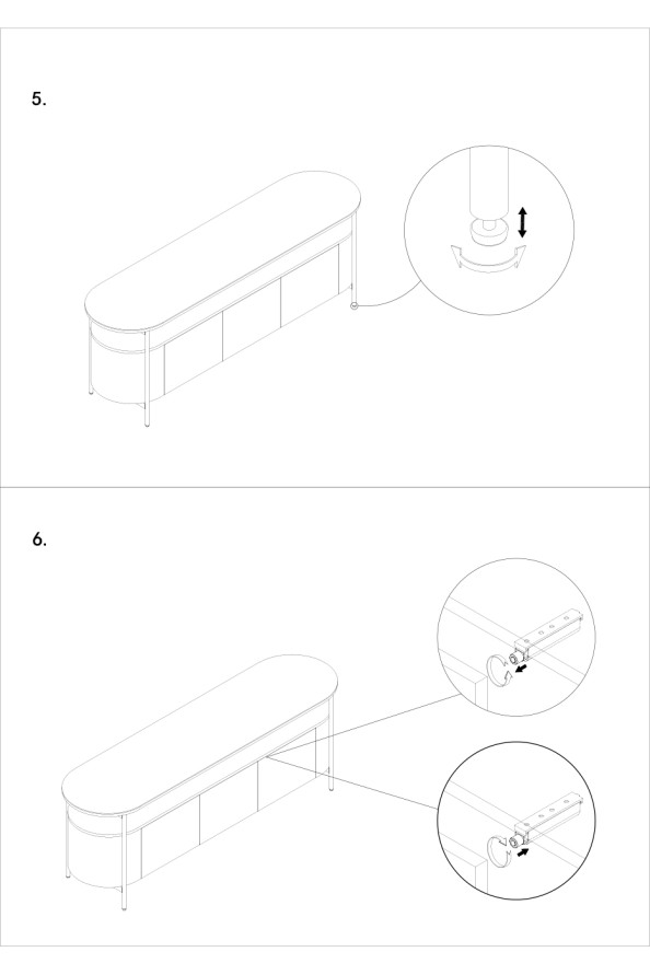 Тумба под телевизор с дверцами