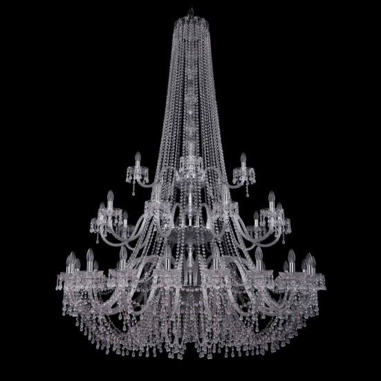 Подвесная люстра Bohemia Ivele 1410/20+10+5/530/h-200/3d Ni V0300
