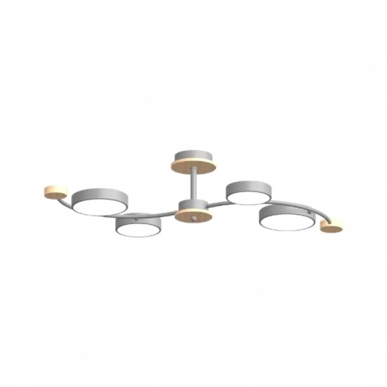 Потолочный cветильник LED4U L3206-800 GR