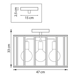 Потолочная люстра Lightstar Genni 798257