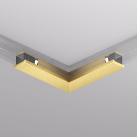 Коннектор L-образный Denkirs Shine Base TR5723-SB