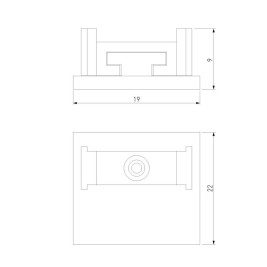 Заглушка Elektrostandard для накладного шинопровода Titan Line Magnetic 85230/00 (2 шт.) a069724