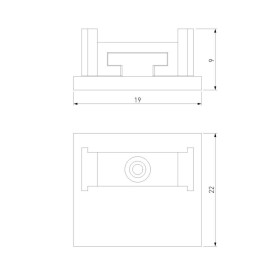 Заглушка Elektrostandard для накладного шинопровода Titan Line Magnetic 85230/00 (2 шт.) a069724