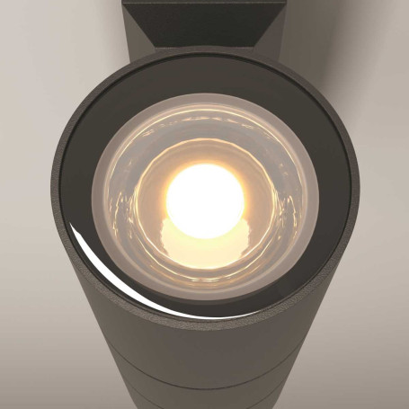 Уличный настенный светильник Maytoni Bowery O574WL-02B