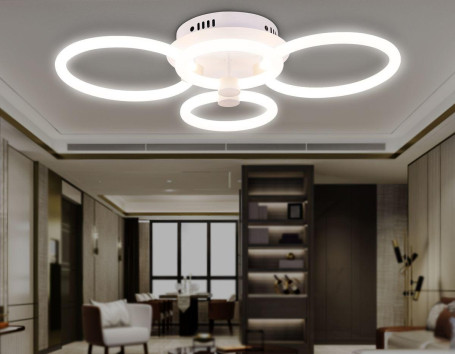 Потолочная светодиодная люстра Ambrella light Acrylica Original FA3811