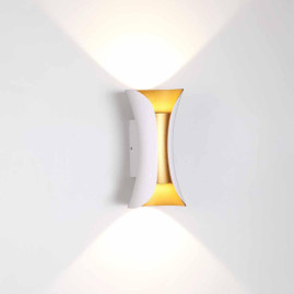Уличный настенный светодиодный светильник Odeon Light Hightech Krista 3886/6WG