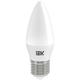 Лампа светодиодная IEK E14 7W 3000K матовая LLE-C35-07-230-30-E14-3