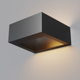 Уличный настенный светодиодный светильник Maytoni Cont O464WL-L18GF3K