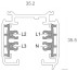 Шинопровод трехфазный Deko-Light D Line 3 м 710006