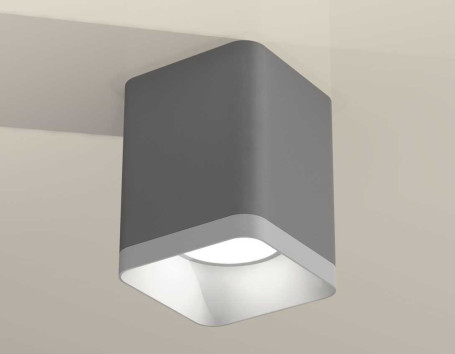 Комплект накладного светильника Ambrella light Techno Spot XS7814001 SGR/SWH серый песок/белый песок (C7814, N7701)
