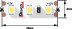 Светодиодная влагозащищенная лента DesignLed 9,6W/m 120LED/m 3528SMD теплый белый 5M 001487