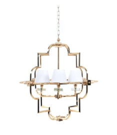 Подвесная люстра Lumina Deco Baltimore LDP 8020-4 GD+WT