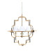 Подвесная люстра Lumina Deco Baltimore LDP 8020-4 GD+WT