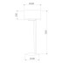 Торшер TK Lighting 5197 Troy White