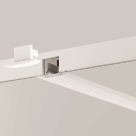 Алюминиевый профиль скрытого монтажа 16x8 (Серебро, 2 м), ALM-0808-S-2M Maytoni Led Strip 636021
