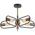 Потолочная люстра Illumico IL8253-5COU-79 BK GD