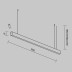 Линейный светильник Maytoni Technical LL312037
