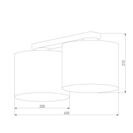 Потолочный светильник TK Lighting 6583 Juta
