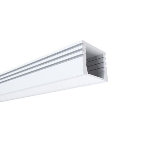 Профиль накладной с рассеивателем белый 2м. Apeyron 08-10-Б