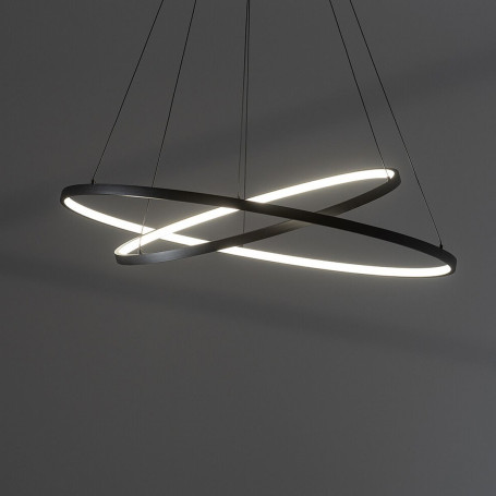 Подвесная люстра Nowodvorski Circolo Led Black 10814