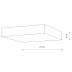 Потолочный cветильник Nowodvorski Lid Square Led Black 10426