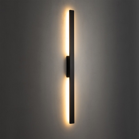 Уличный настенный светильник Nowodvorski Demi Led M Black 11555